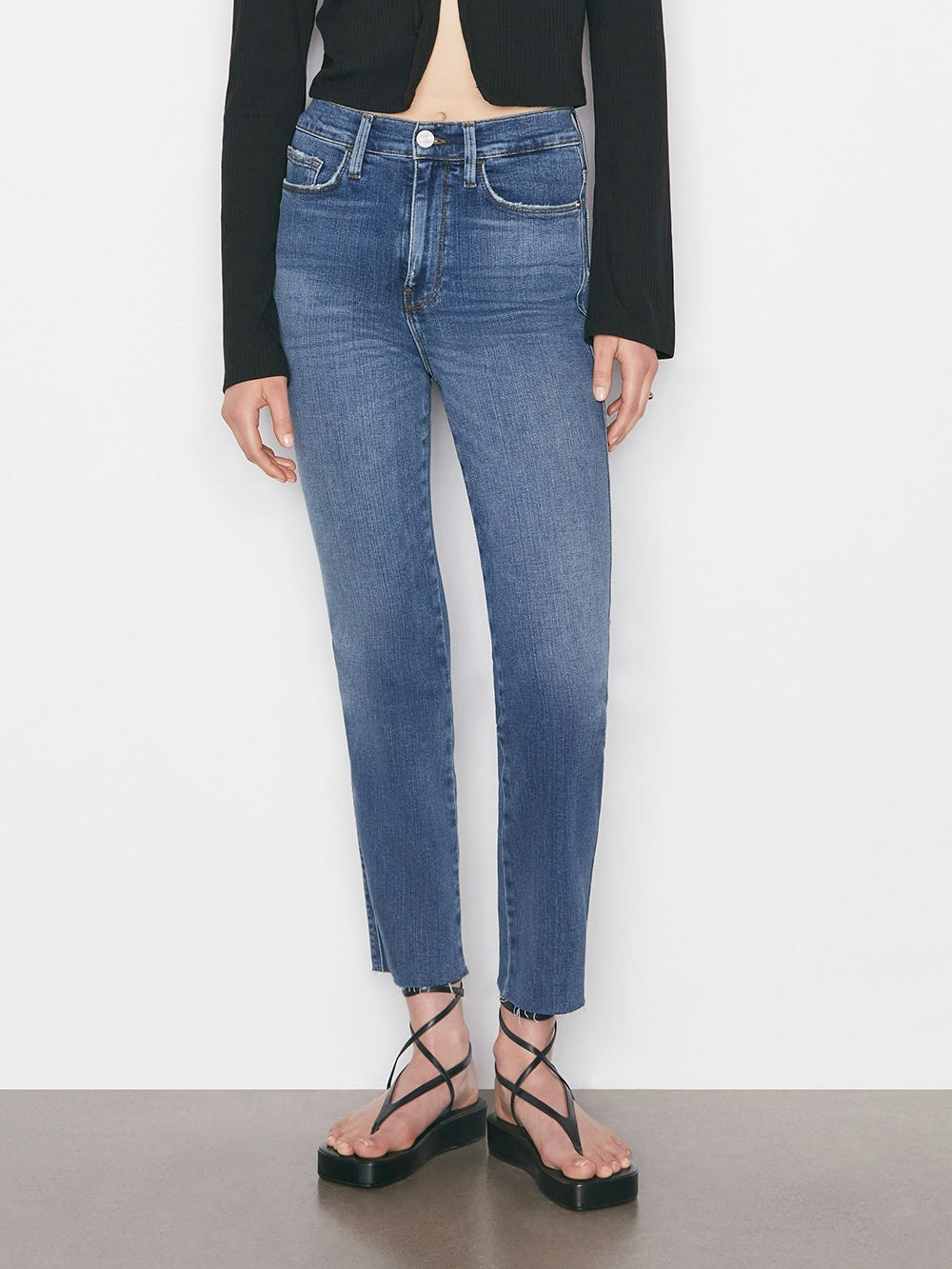 denim front view